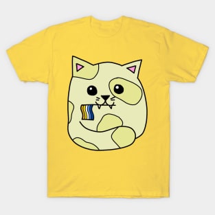 aroace pride flag cat T-Shirt